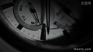 手表时钟秒针指针时间流逝